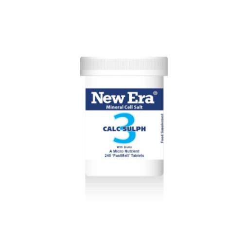 New Era No. 3 Calc Sulph (Calcium Sulphate) 240 Tablets